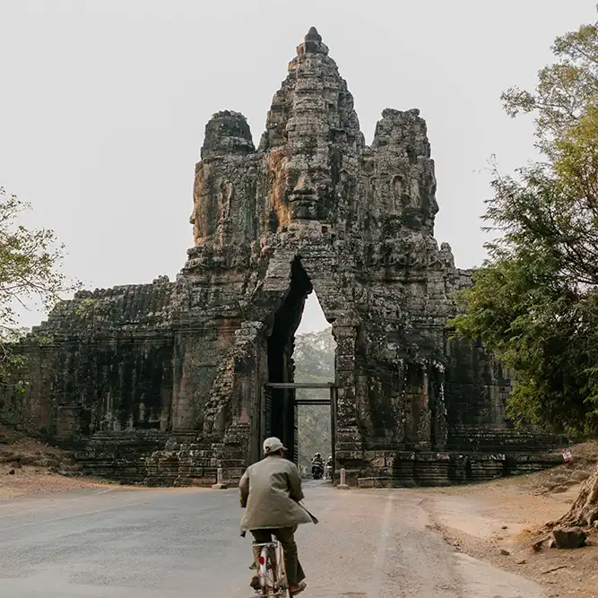 Reisroute cambodja Siem Reap